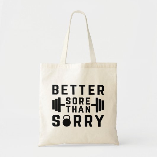 Beter winkelen dan spijt tote bag (Voorkant)