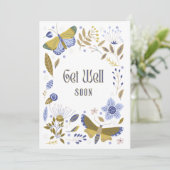 Beter Worden Blues Uitnodiging (Staand voorkant)