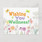 Beter worden gewenst  briefkaart (Voorkant)