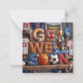 Beter Worden Kaart voor Sportliefhebber #4 Notitiekaartje
