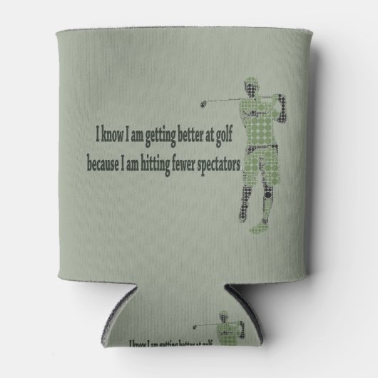 Beter worden op Golf Blikjeskoeler (Voorkant)