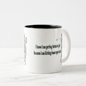 Beter worden op Golf Tweekleurige Koffiemok (Voorkant rechts)