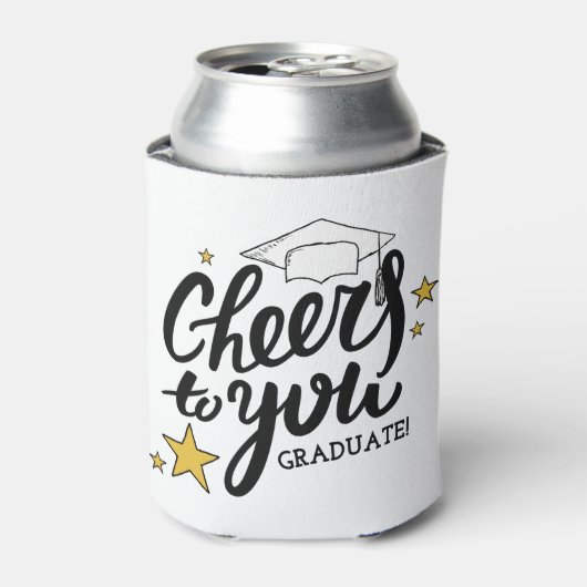 Betere Afstuderen Graphics Beste Graduation Party Blikjeskoeler (Blikje Voorkant)