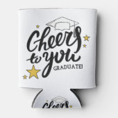 Betere Afstuderen Graphics Beste Graduation Party Blikjeskoeler (Voorkant)