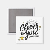 Betere Afstuderen Graphics Beste Graduation Party Magneet (Voorkant / Achterkant)