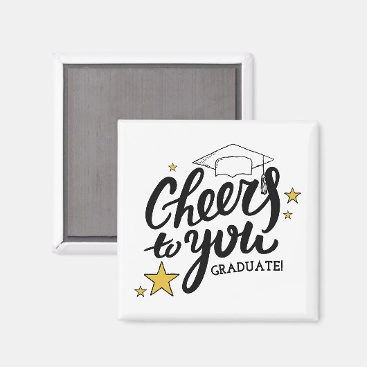 Betere Afstuderen Graphics Beste Graduation Party Magneet (Voorkant / Achterkant)