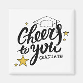 Betere Afstuderen Graphics Beste Graduation Party Magneet (Voorkant)