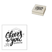Betere Afstuderen Graphics Beste Graduation Party Rubberstempel (Gestempeld)