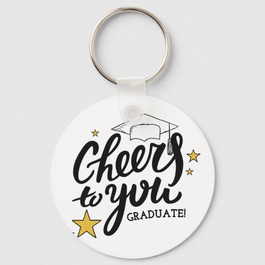 Betere Afstuderen Graphics Beste Graduation Party Sleutelhanger (Voorkant)