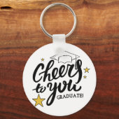 Betere Afstuderen Graphics Beste Graduation Party Sleutelhanger (Voorkant)