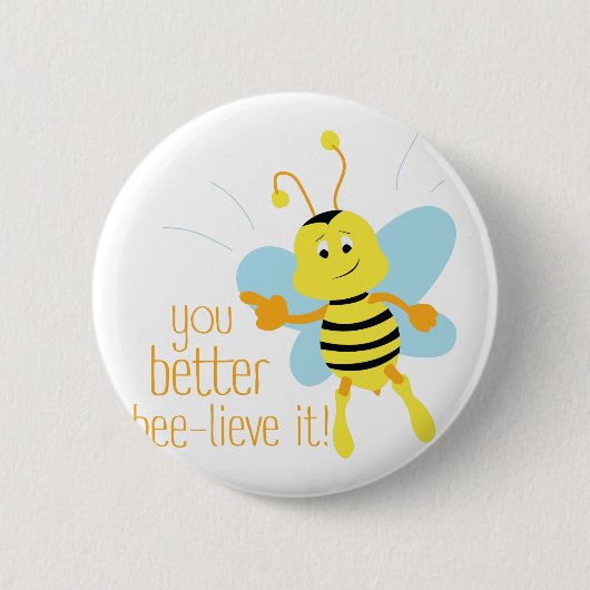 Betere bijenhouderij ronde button 5,7 cm (Voorkant)