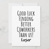 Betere collega's vinden veel goedkoper dan het Ame Kaart (Voorkant)