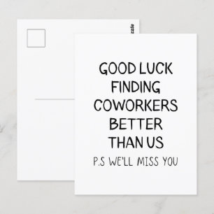 Betere collega's vinden veel goedkoper dan wij T-S Briefkaart