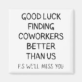 Betere collega's vinden veel goedkoper dan wij T-S Magneet (Voorkant)