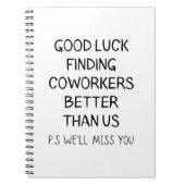 Betere collega's vinden veel goedkoper dan wij T-S Notitieboek (Voorkant)