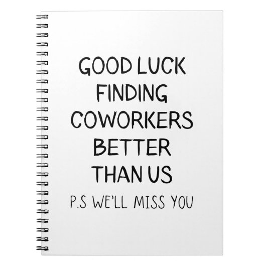 Betere collega's vinden veel goedkoper dan wij T-S Notitieboek (Voorkant)