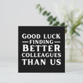 Betere collega's vinden veel goeds dan wij advieskaart (Staand voorkant)