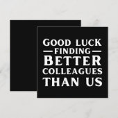 Betere collega's vinden veel goeds dan wij advieskaart (Voorkant / Achterkant)