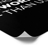 Betere collega's zoeken naar een goed loon dan wij poster (Hoek)