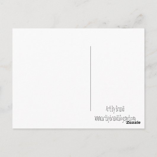 Betere dagen briefkaart (Achterkant)