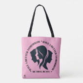 BETERE DAGEN GESTILEERD TOTE BAG (Achterkant)