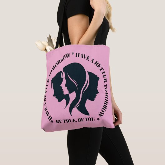 BETERE DAGEN GESTILEERD TOTE BAG (Dichtbij)