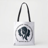 BETERE DAGEN GESTILEERD TOTE BAG (Voorkant)