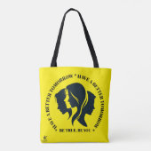 BETERE DAGEN GESTILEERD TOTE BAG (Achterkant)