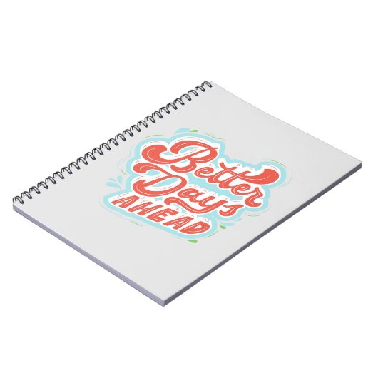 betere dagen in het verschiet notitieboek (Linkerzijde)