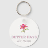 Betere dagen komen eraan sleutelhanger (Achterkant)