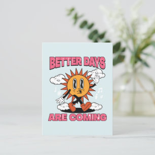 Betere dagen komen eraan - Summer Vibes Briefkaart