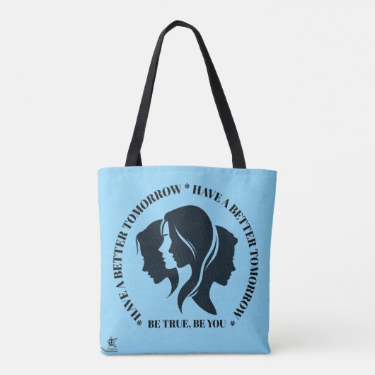 BETERE DAGEN STYLED CANVAS TAS (Achterkant)