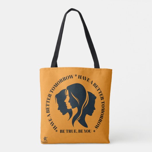 BETERE DAGEN STYLED CANVAS TAS (Achterkant)