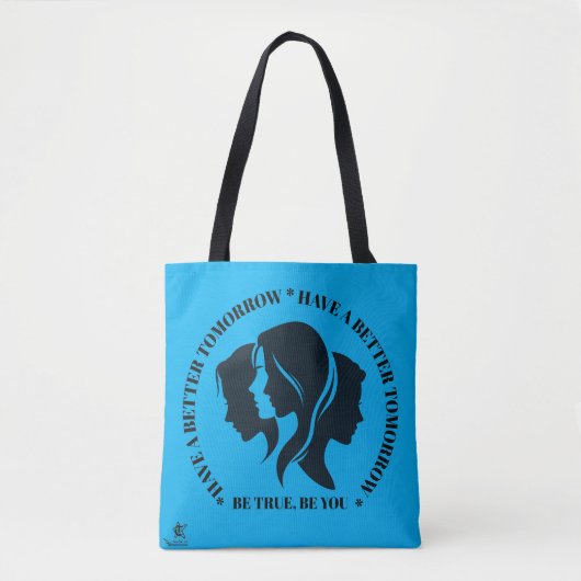 BETERE DAGEN STYLED CANVAS TAS (Voorkant)