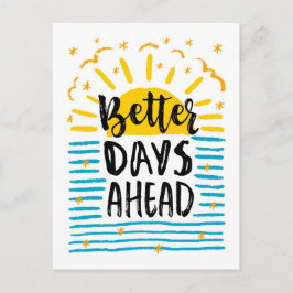 Betere dagen voor briefkaart