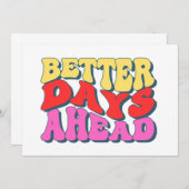 Betere dagen voor kaart (Voorkant / Achterkant)