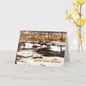 Betere dagen voor kaart (Gele Bloem)