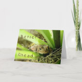 "Betere dagen voorop" Doordacht geluid Kaart (Voorkant)