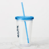 Betere dingen komen eraan acryl drinkbeker (Links)