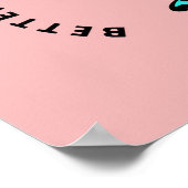 Betere dingen komen eraan poster (Hoek)