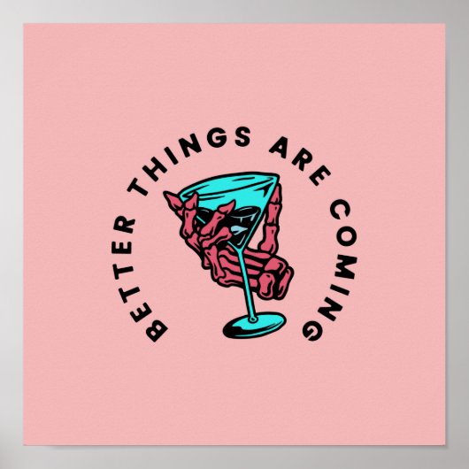 Betere dingen komen eraan poster (Voorkant)