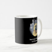 Betere Duitse herder omdat de behandeling duur is Koffiemok (Voorkant rechts)