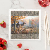 Betere familie speelt in het veld servet (Insitu)