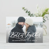 Betere gezamenlijke EDITABLE KLEUR sparen de Kaart (Staand voorkant)