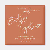 Betere Gezamenlijke Manuscript Terracotta sparen d Magneet (Voorkant)