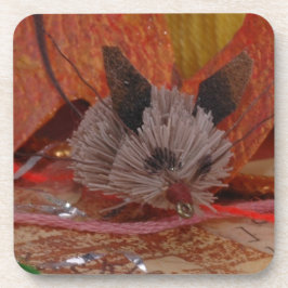 Betere haarmuisvlieg, vliegende kunst bier onderzetter