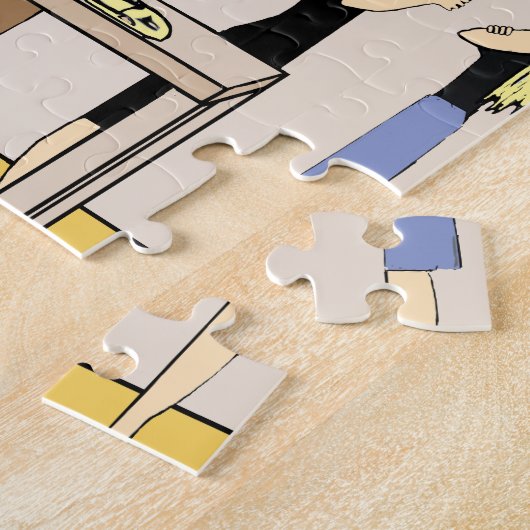 "Betere halve" Legpuzzel (Zijkant)