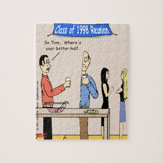 "Betere halve" Legpuzzel (Verticaal)