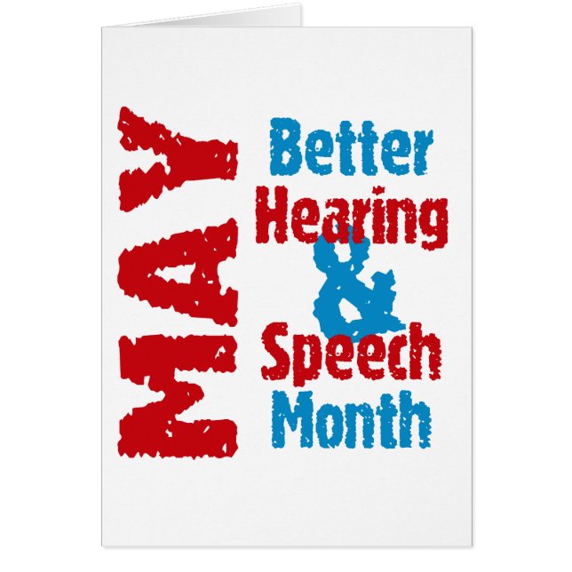 Betere hoorzitting en toespraak maand (Voorkant)