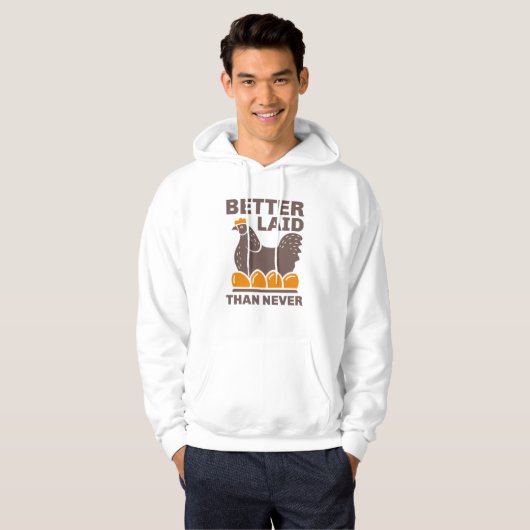 Betere hulp dan nooit hoodie (Voorkant volledig)
